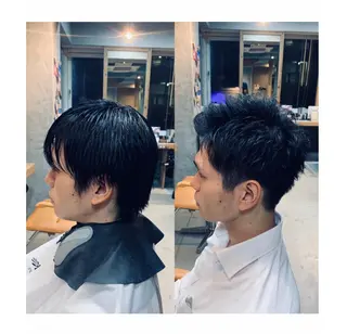 ショート メンズ 🦋韓国系指名No1 店長/圓山 祐也🦋のヘアスタイル