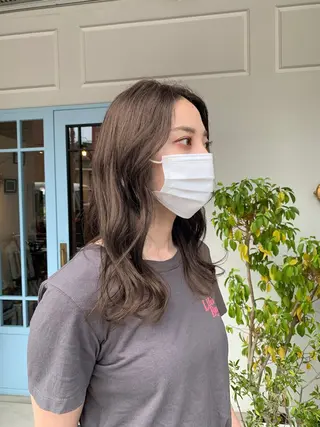 ミディアム SARA🎀 天王寺ANNEXのヘアスタイル