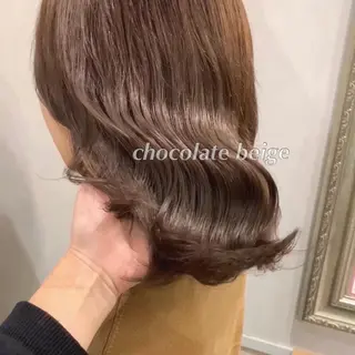 ミディアム カラー ヘアアレンジ 代表🎀 ふわモテ愛 され髪🩷yumiのヘアスタイル