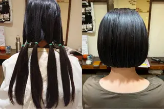 ショート chakura めいのヘアスタイル