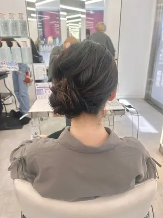 ロング ヘアアレンジ はるか/透明感カラー /ヘアアレンジ🤍のヘアスタイル
