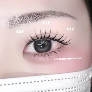 マツエク・マツパ 🩶LED＆ダブル フラットRAN🪽のマツエク・マツパデザイン