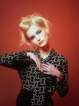 ミディアム セミロング 清田 仁のヘアスタイル