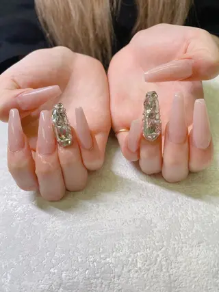 ロング JNA認定講師🌸 RIEのネイルデザイン