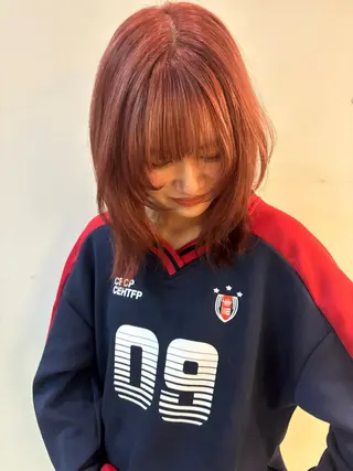 カラー YUI/アイブロウ/ 透明感カラー✨のヘアスタイル