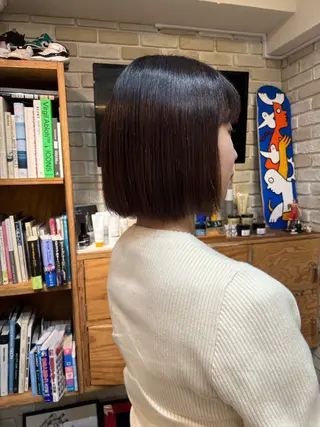 ミディアム 増田 晃大のヘアスタイル