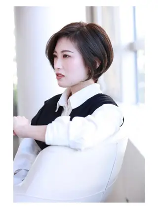 ショート 濱岡 寧々花のヘアスタイル