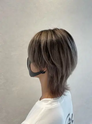 ミディアム 竹田 京人のヘアスタイル