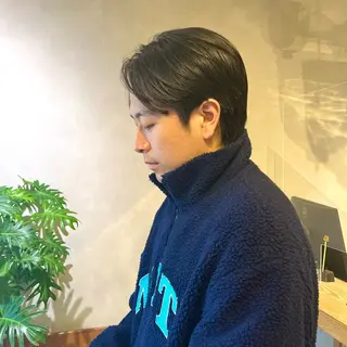 ショート パーマ メンズ 🌿‬ナチュラルヘア /パーマ/蒼真🍃のヘアスタイル