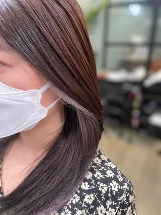 ミディアム カラー アリーマーケットリル 小林将士のヘアスタイル