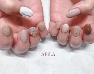 ネイル APiLA 甲斐田のネイルデザイン