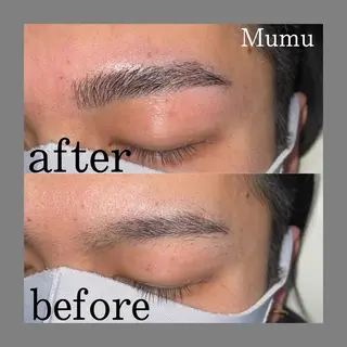 メンズ アイブロウ Mumu眉毛,ネイル モデル募集中🪄のネイルデザイン