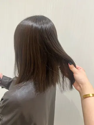 セミロング カラー Above /yoshimiのヘアスタイル