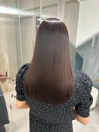 ロング カラー パーマ 髪質改善特化【荻窪】 RYOTOのヘアスタイル