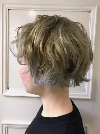 ショート カラー マエダ　カズエ🫶 coronahairのヘアスタイル