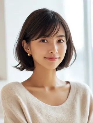 ショート 守屋 歩夢のヘアスタイル