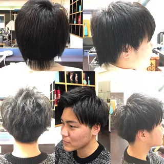 メンズ 前之園 ひかるのヘアスタイル