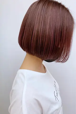 ショート カラー 縮毛矯正×髪質改善 店長　DAITOのヘアスタイル