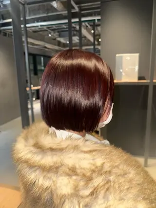ショート 🍇うる艶暖色カラー /madokaのヘアスタイル