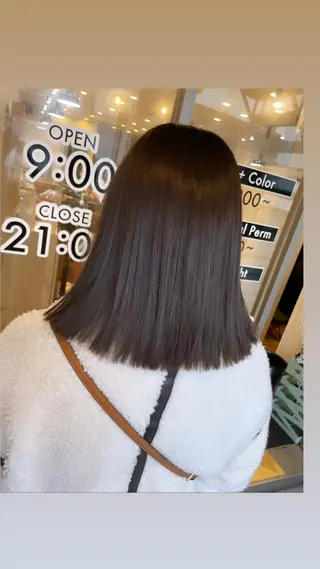 ミディアム カラー Agu  hair you所属・♡ yumaのヘアスタイル