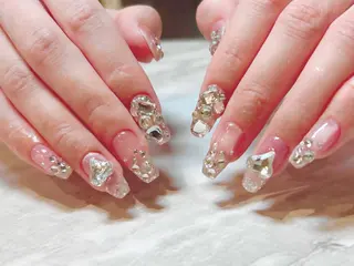 ネイル BLUE【ブルー】所属・NARUMI HYODOのネイルデザイン