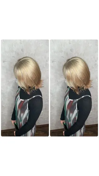 ミディアム 大橋 拓矢のヘアスタイル