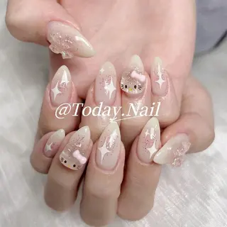 ネイル ラン 花花．nailのネイルデザイン