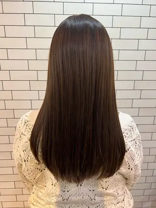 ロング カラー 能登谷 きよのヘアスタイル