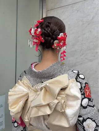 ヘアアレンジ Mila hinaのヘアスタイル