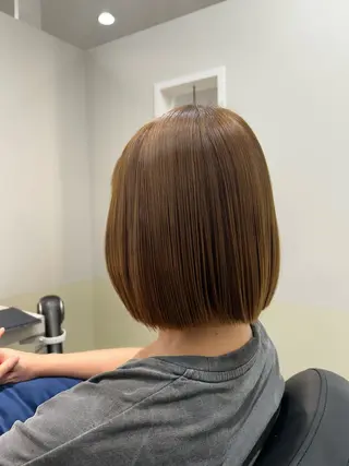 ショート 🩰ニシムラヒカリ 半個室salon♡*のヘアスタイル