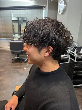 パーマ メンズ &グループ代表取締役 KOHEIのヘアスタイル