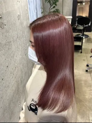 カラー 髪質改善メテオカラー Takedaのヘアスタイル