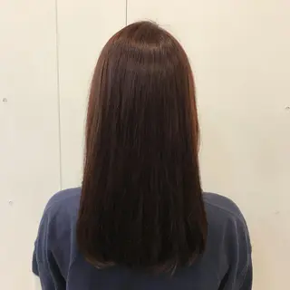 セミロング カラー 🪭risa 暖色/レイヤー🪭のヘアスタイル