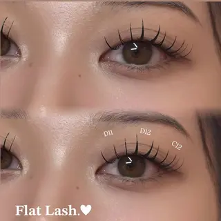 マツエク・マツパ YUZUKI .⋆𝜗𝜚のマツエク・マツパデザイン