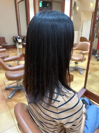 ロング ボブ/ゆるふわ ボブパーマ/とういのヘアスタイル