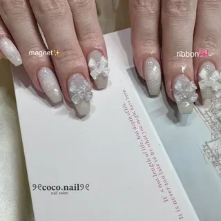 ネイル lili.nail y2k/長さ出しのネイルデザイン