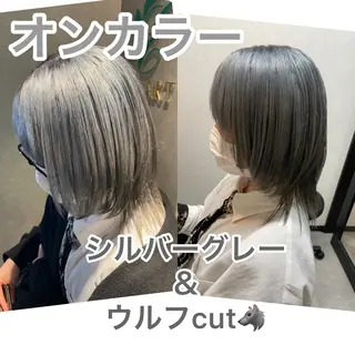 ミディアム 断られる髪に答えを ♣️井上秀樹♠️のヘアスタイル