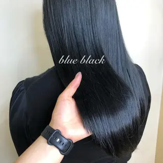ロング カラー しま ななこのヘアスタイル