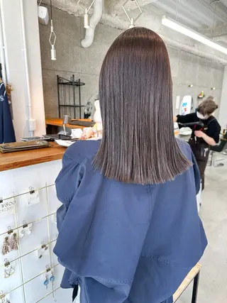 ミディアム 八谷 将平のヘアスタイル