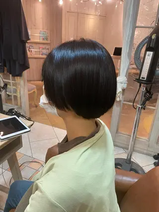 ショート 井上 日菜乃のヘアスタイル