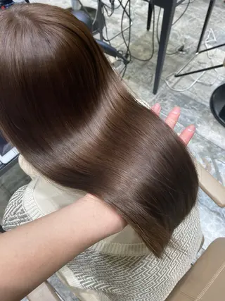 ロング 新宿/レイヤー 顔周りカット溝手優太のヘアスタイル