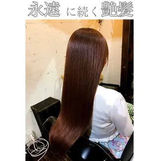 ロング カラー *くせ毛に特化* 【yun】のヘアスタイル