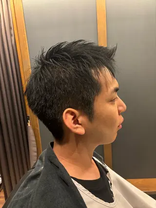 カラー メンズパーマ/ 大須田 倭のヘアスタイル