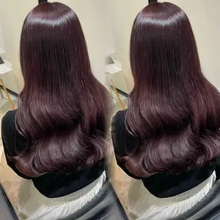 ロング カラー ブリーチなしカラー kana🐱のヘアスタイル