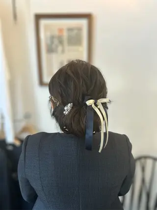 ロング ヘアアレンジ 岩村 夏姫のヘアスタイル