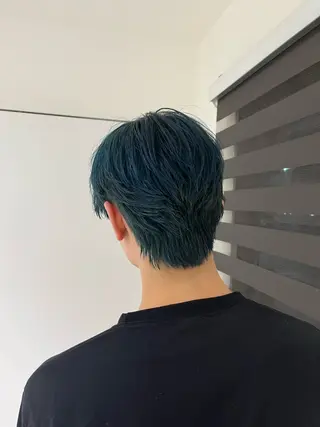 ショート カラー メンズ イロアイヘアー Renのヘアスタイル