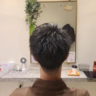 ショート メンズ 中井 啓悟のヘアスタイル