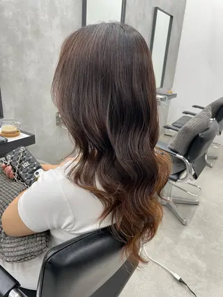 ロング すぐ巻ける縮毛矯正 🍀勝倉　麗のヘアスタイル