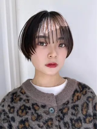 ショート カラー 女性が憧れる ショート/角田愛和のヘアスタイル