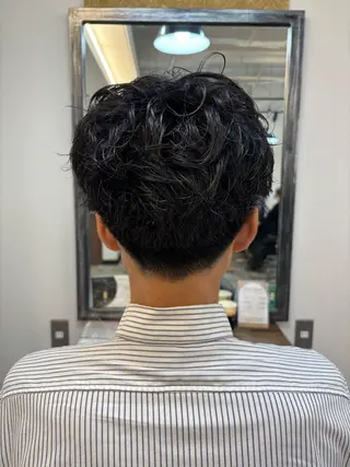 ショート パーマ メンズ特化‼️ miyu-︎💕︎のヘアスタイル